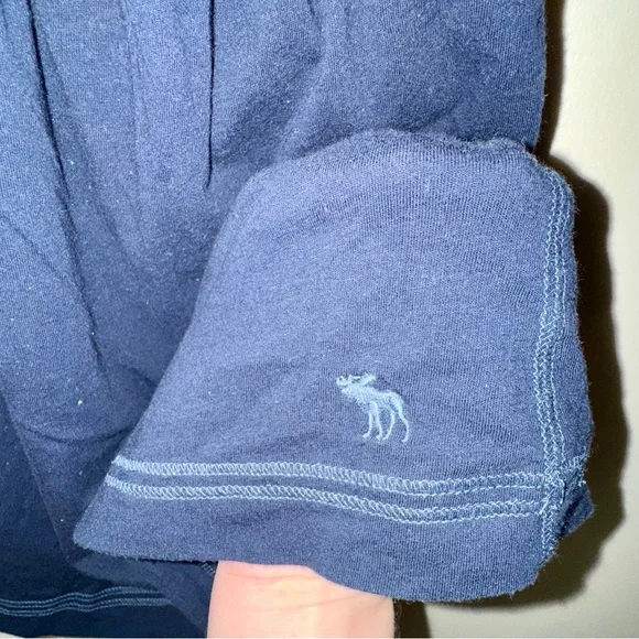 Y2K Abercrombie & Fitch Navy Dark Blue Babydoll Camisole - Picture 7 of 11